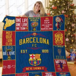 Barcelona Fc Blanket