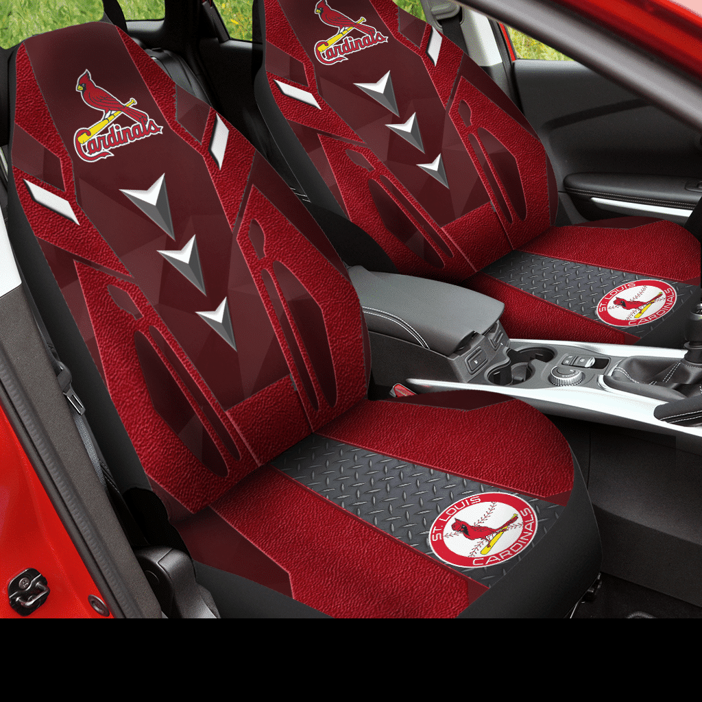 St Louis Cardinals 2 Seat Covers 1 St Louis Cardinals 2 Seat Covers