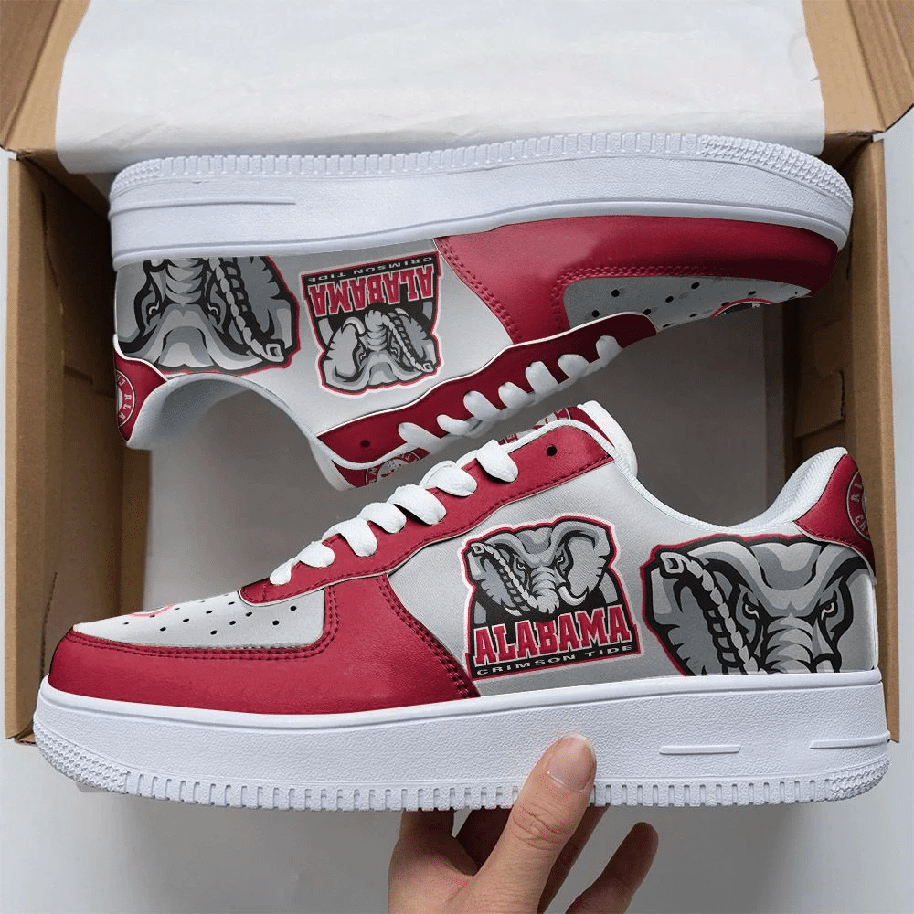 Alabama Crimson Tide Air Force Shoes 1 Alabama Crimson Tide Air Force Shoes