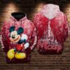 Mickeys Mouse Hoodie Zip Hoodie 3D