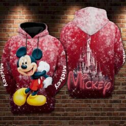 Mickeys Mouse Hoodie Zip Hoodie 3D