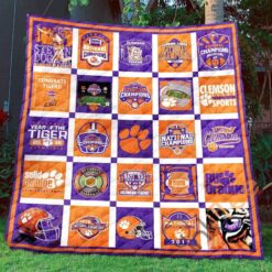 The Ultimate Clemson Tiger Blanket