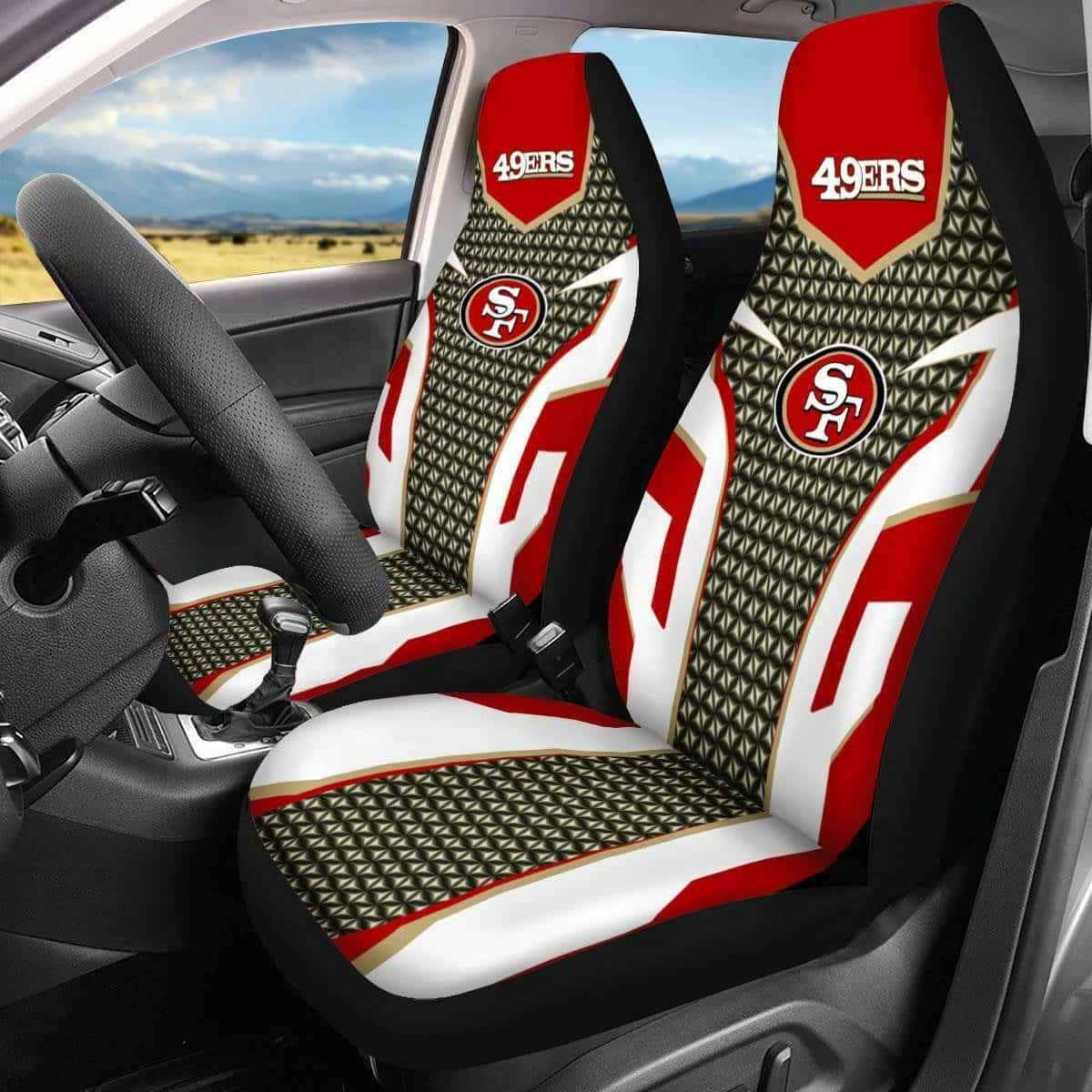 San Francisco 49erss Seat Covers 1 San Francisco 49erss Seat Covers