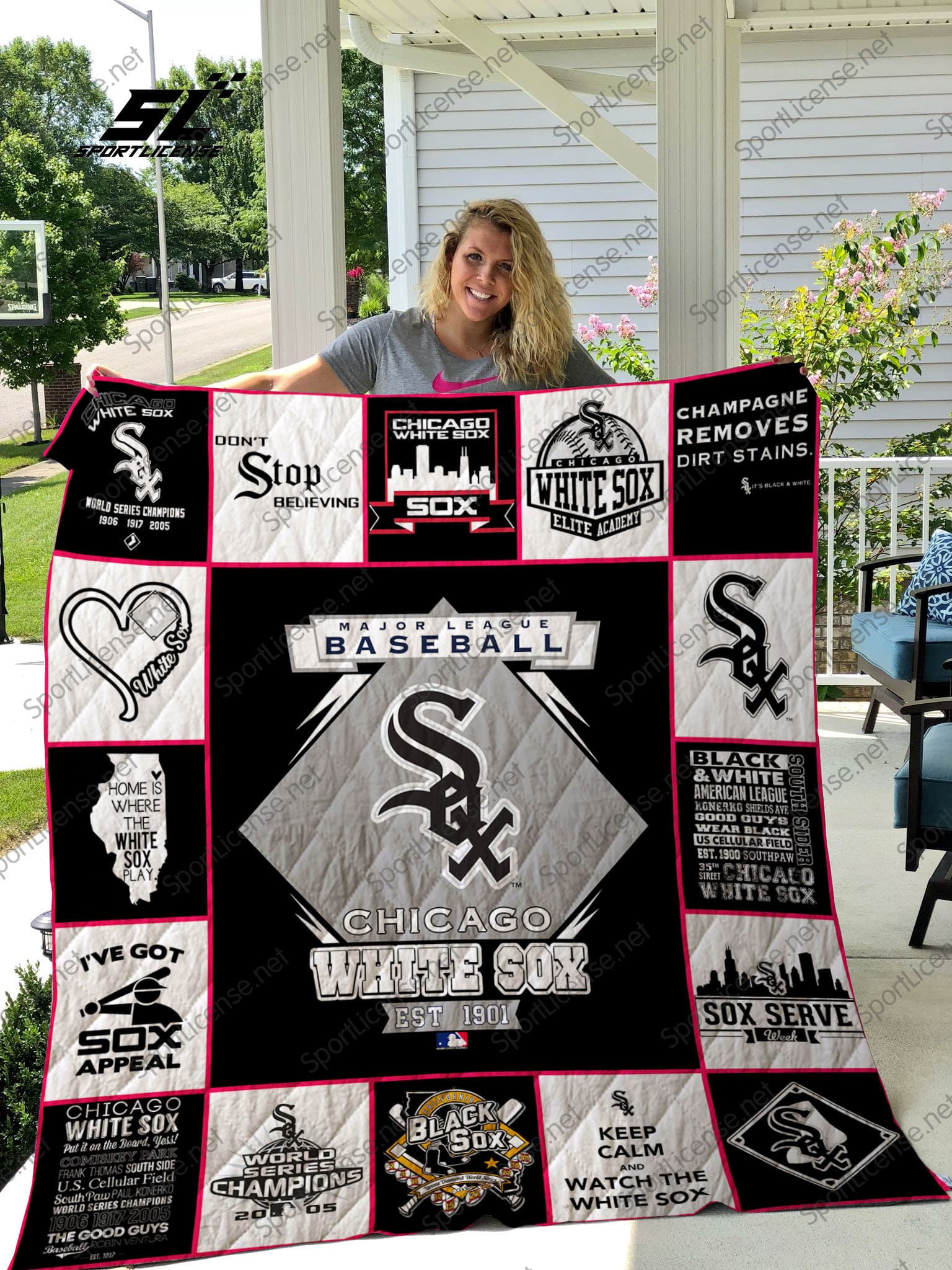 Chicago White Sox 2 Blanket 1 Chicago White Sox 2 Blanket