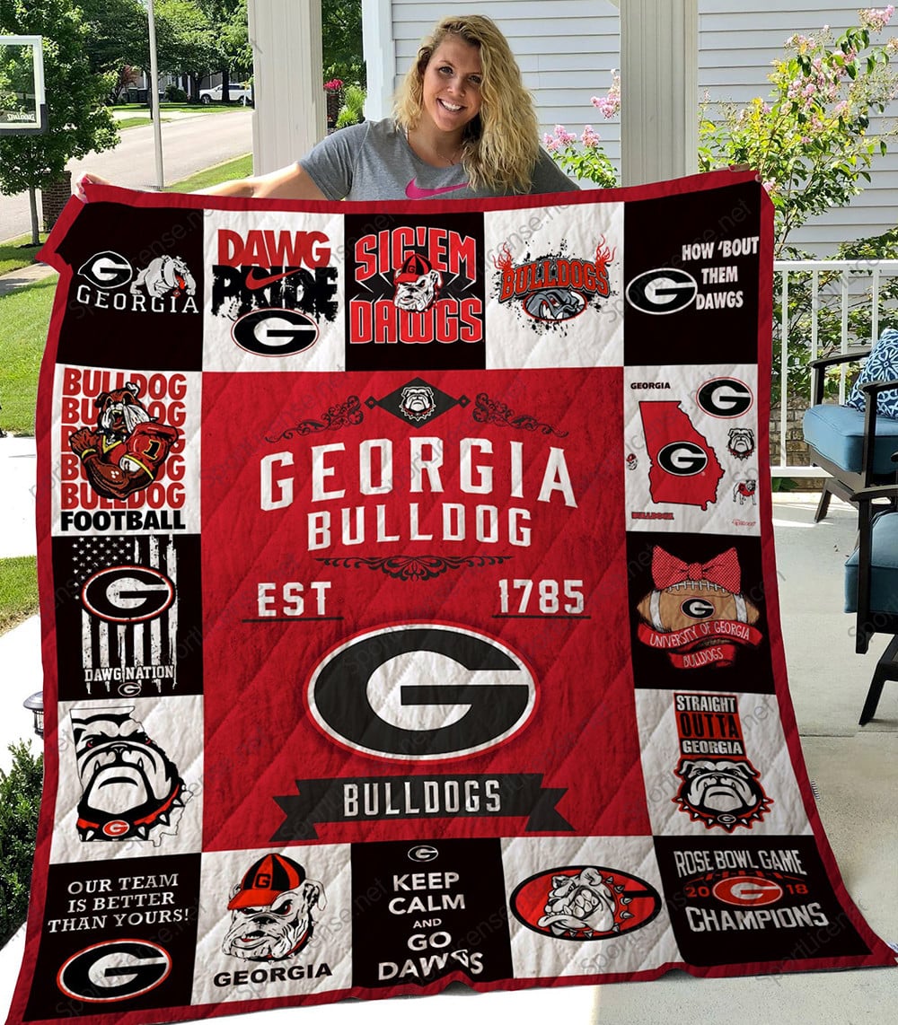 Georgia Bulldogs Blanket 1 Georgia Bulldogs Blanket