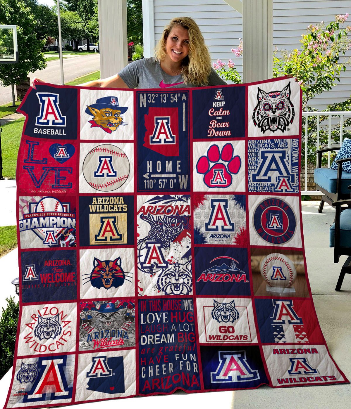 Arizona Wildcats Blanket 1 Arizona Wildcats Blanket