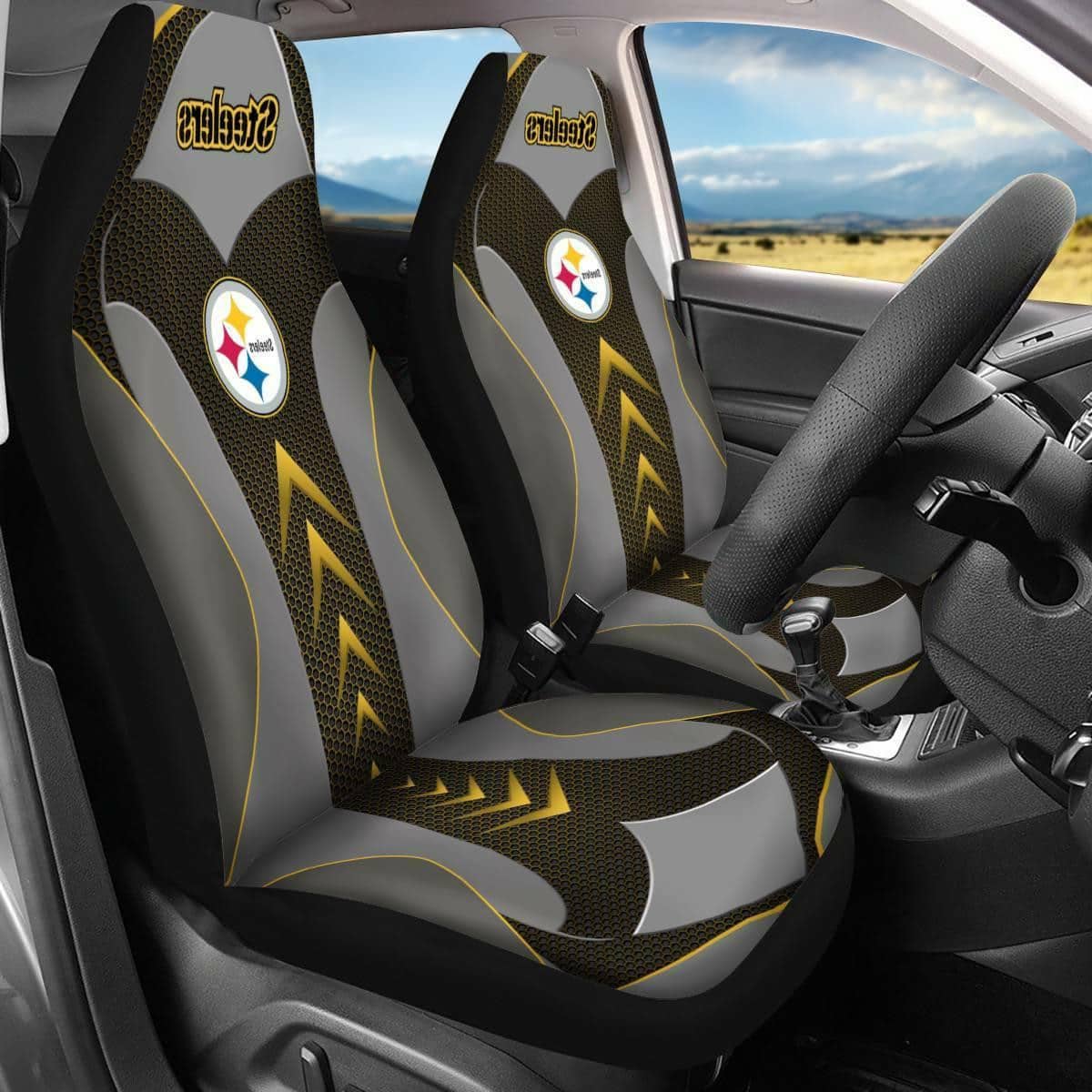 Pittsburgh Steelers Lover Seat Covers 1 Pittsburgh Steelers Lover Seat Covers
