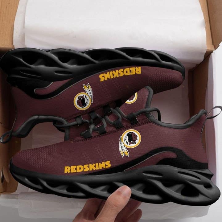 Washington Redskins Black Max Soul Shoes 1 Washington Redskins Black Max Soul Shoes