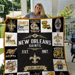 New Orleans Saints Blanket