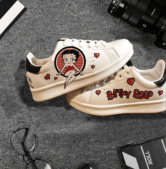 Betty Boop Stan Smith Shoes 1 Betty Boop Stan Smith Shoes