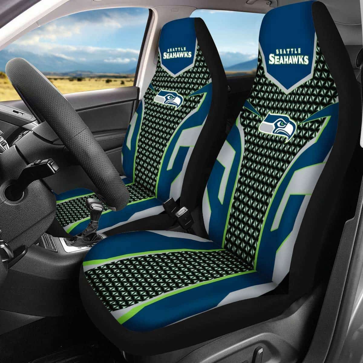 Seattle Seahawks Lover Seat Covers 1 Seattle Seahawks Lover Seat Covers