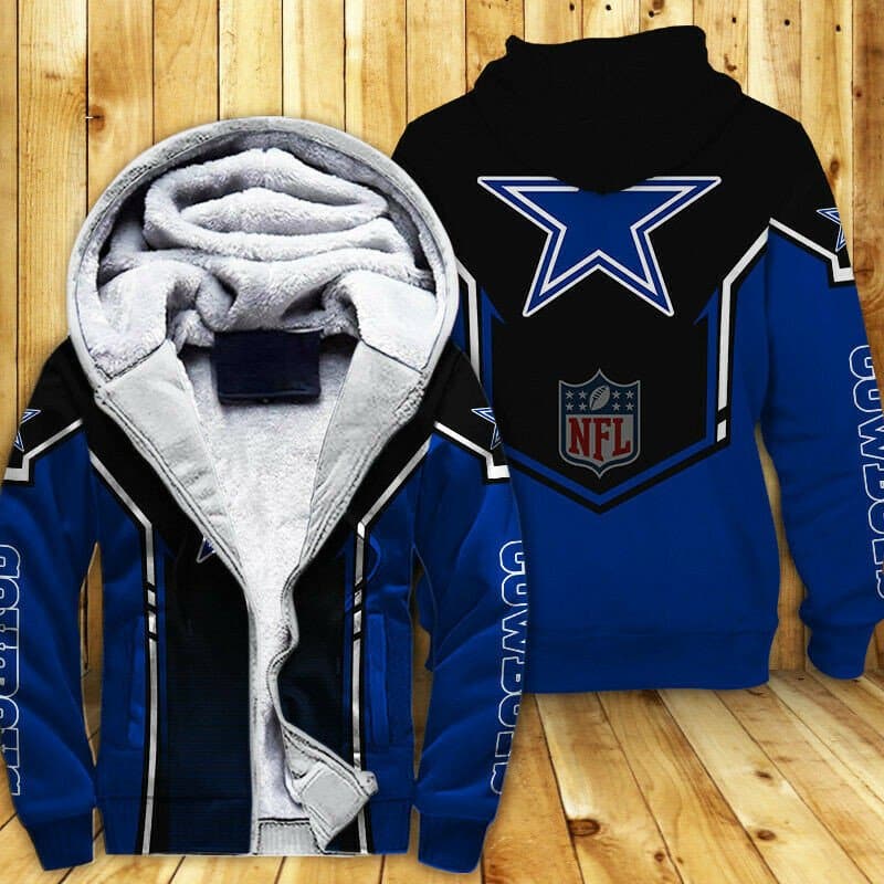 Dallas Cowboys 5 Fleece Jacket 1 Dallas Cowboys 5 Fleece Jacket