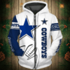 Dallas Cowboys 1 Hoodie Zip Hoodie 3D