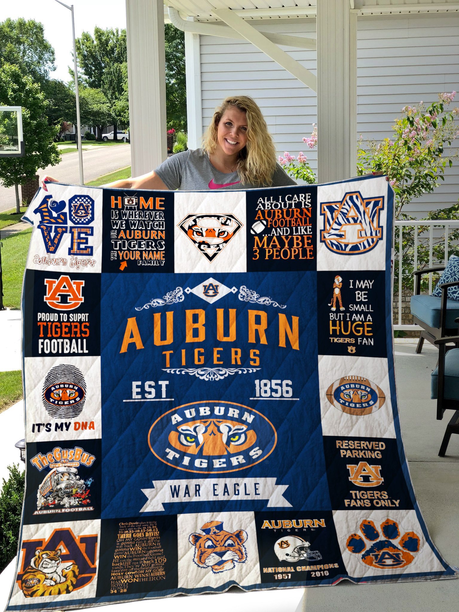 Auburn Tigers Blanket 1 Auburn Tigers Blanket