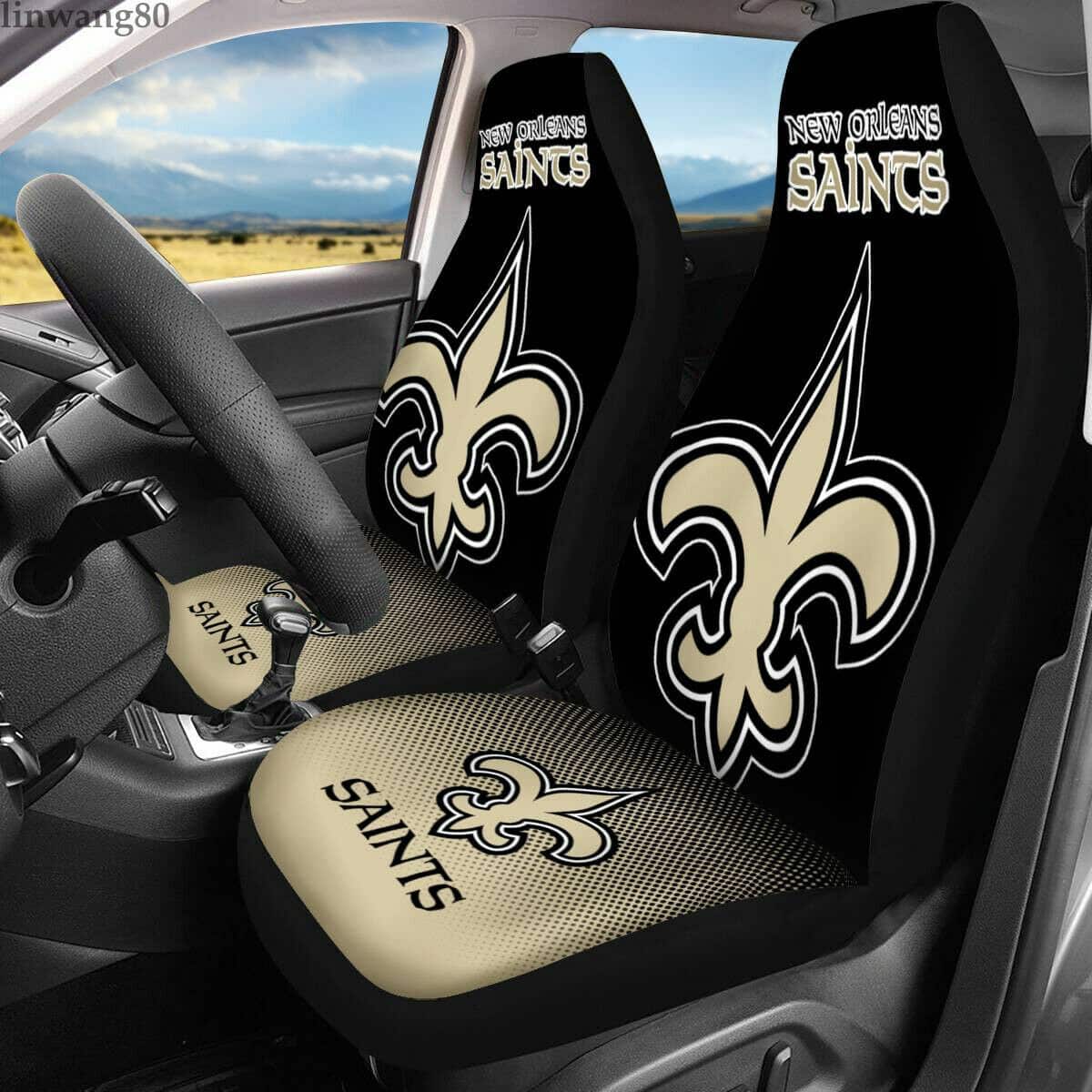 New Orleans Saints Seat Covers 1 New Orleans Saints Seat Covers