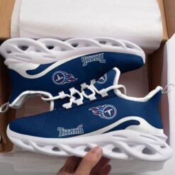 Tennessee Titans White Max Soul Shoes