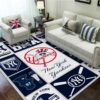 New York Yankees Area For Living Room Home Decor Area Rug