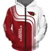 Arizona Cardinals Hoodie Zip Hoodie 3D