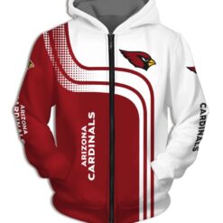 Arizona Cardinals Hoodie Zip Hoodie 3D