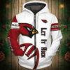 Arizona Cardinals 4 Hoodie Zip Hoodie 3D