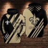New Orleans Saints 5 Hoodie Zip Hoodie 3D