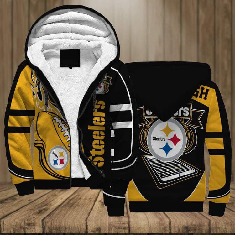 Pittsburgh Steelers 1 Fleece Jacket 1 Pittsburgh Steelers 1 Fleece Jacket