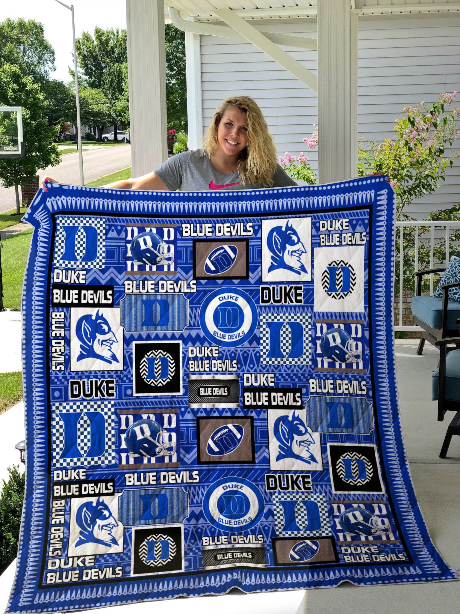 Duke Blue Devils 2 Blanket 1 Duke Blue Devils 2 Blanket