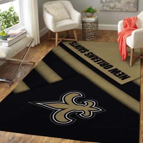 New Orleans Saints Area For Living Room Home Decor Area Rug 1 New Orleans Saints Area For Living Room Home Decor Area Rug