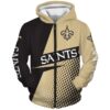 New Orleans Saints Hoodie Zip Hoodie 3D