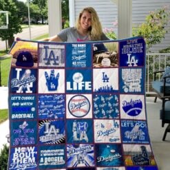 Los Angeles Dodgers 3 Blanket