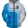 Dallas Mavericks Hoodie Zip Hoodie 3D