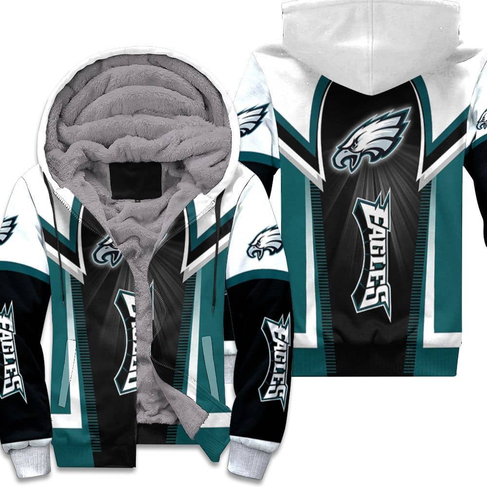 Philadelphia Eagles 1 Fleece Jacket 1 Philadelphia Eagles 1 Fleece Jacket
