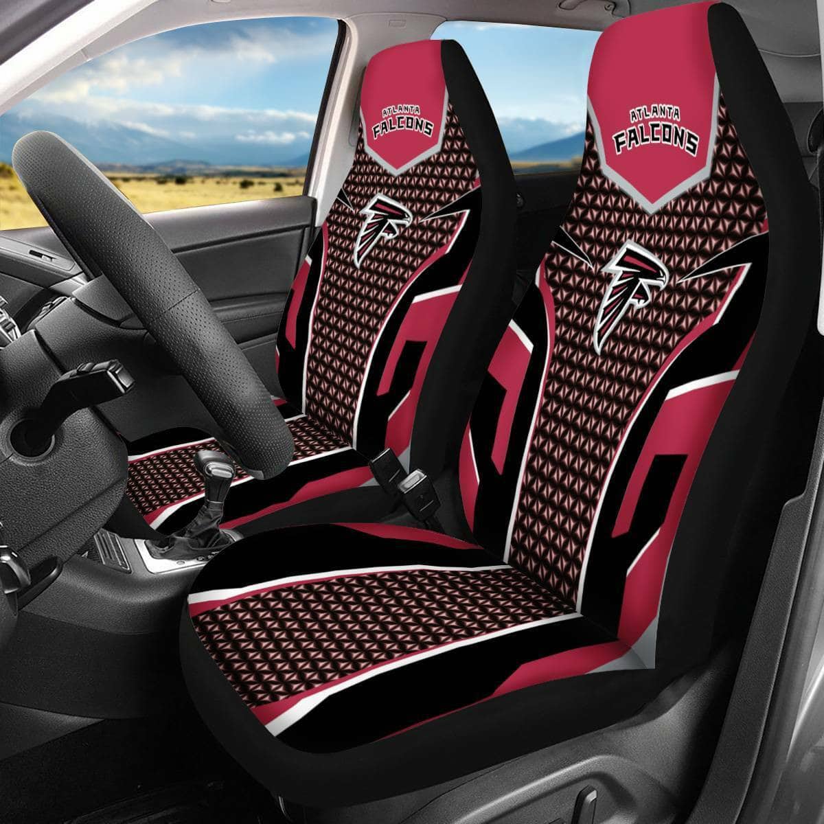 Atlanta Falcons Lover Seat Covers 1 Atlanta Falcons Lover Seat Covers