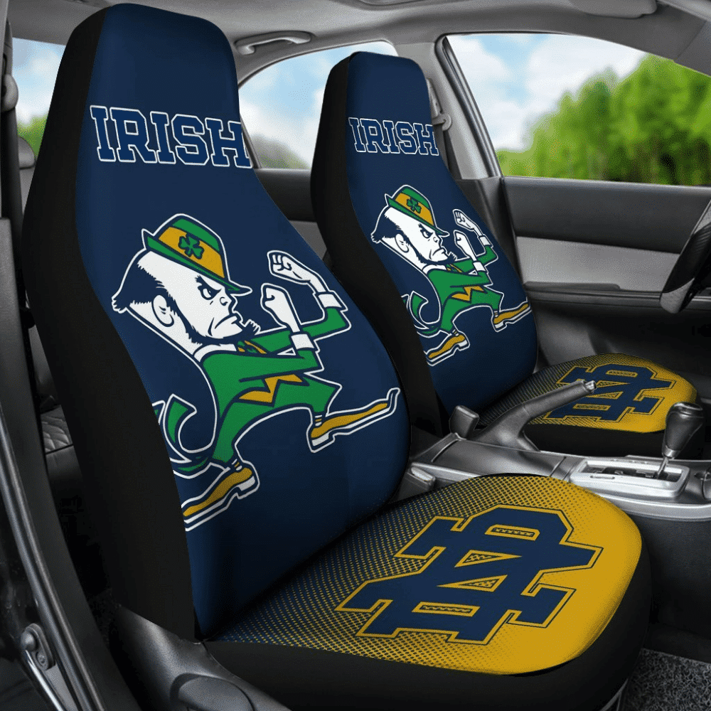 Notre Dame Fighting Irish Seat Covers 1 Notre Dame Fighting Irish Seat Covers