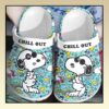 Snoopy Soft Personalized Soft Crocband Soft Clogs