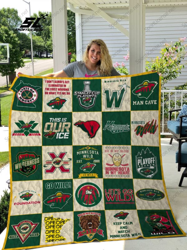Minnesota Wild 2 Blanket 1 Minnesota Wild 2 Blanket