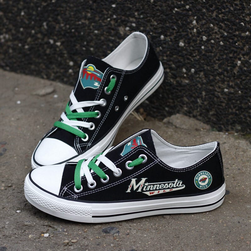 Minnesota Wild Low Top Shoes 1 Minnesota Wild Low Top Shoes