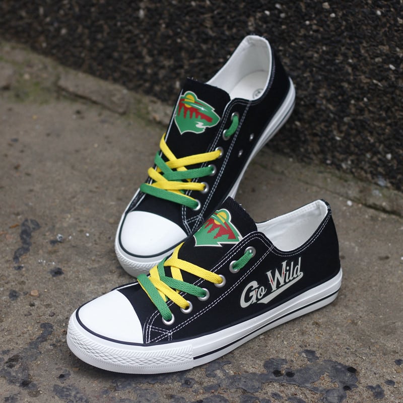 Minnesota Wild 1 Low Top Shoes 1 Minnesota Wild 1 Low Top Shoes