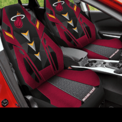 Miami Heat Leathers Seat Covers