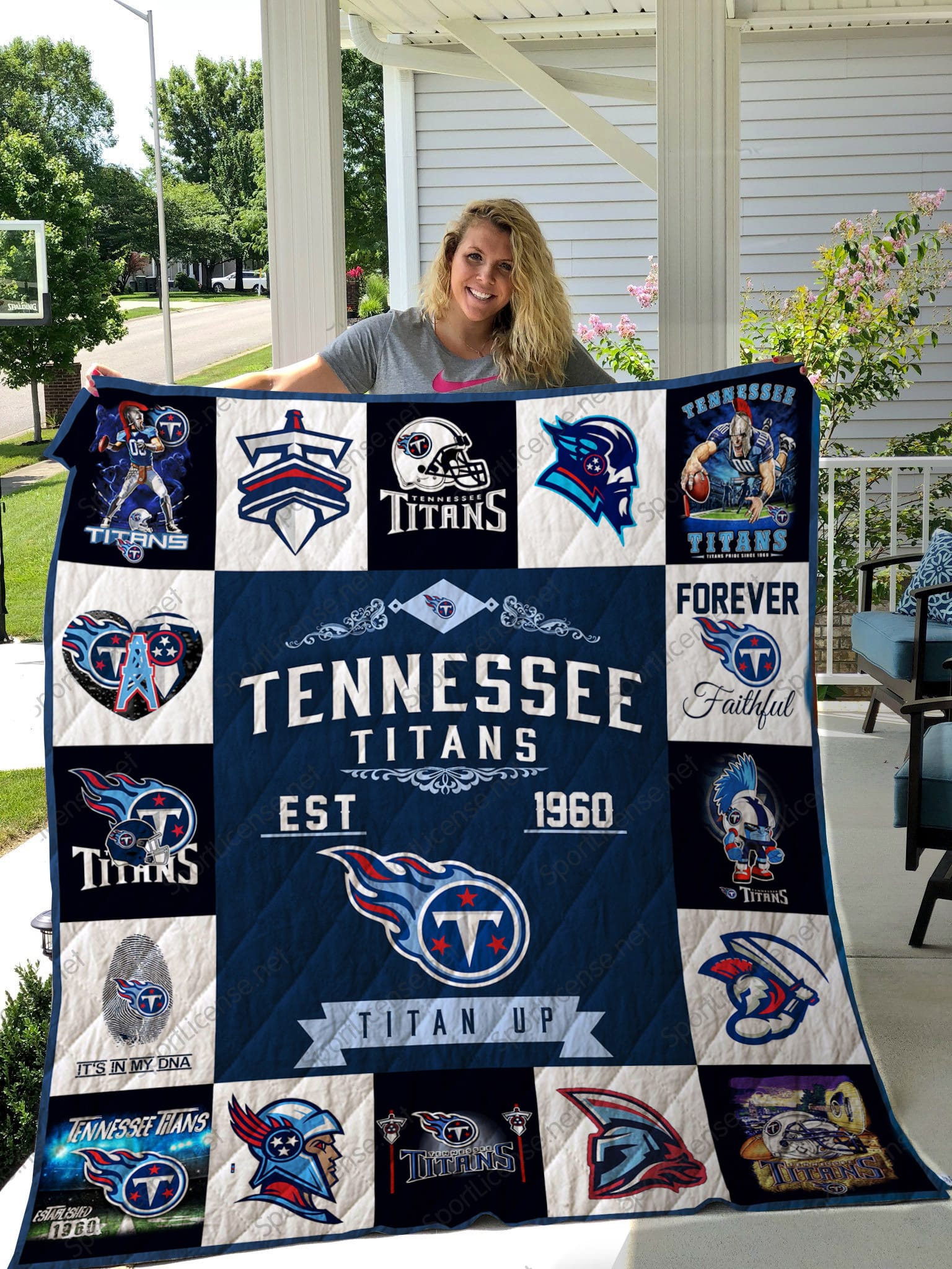 Tennessee Titans Blanket 1 Tennessee Titans Blanket