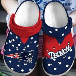 NEW England Patriots Soft Clogs
