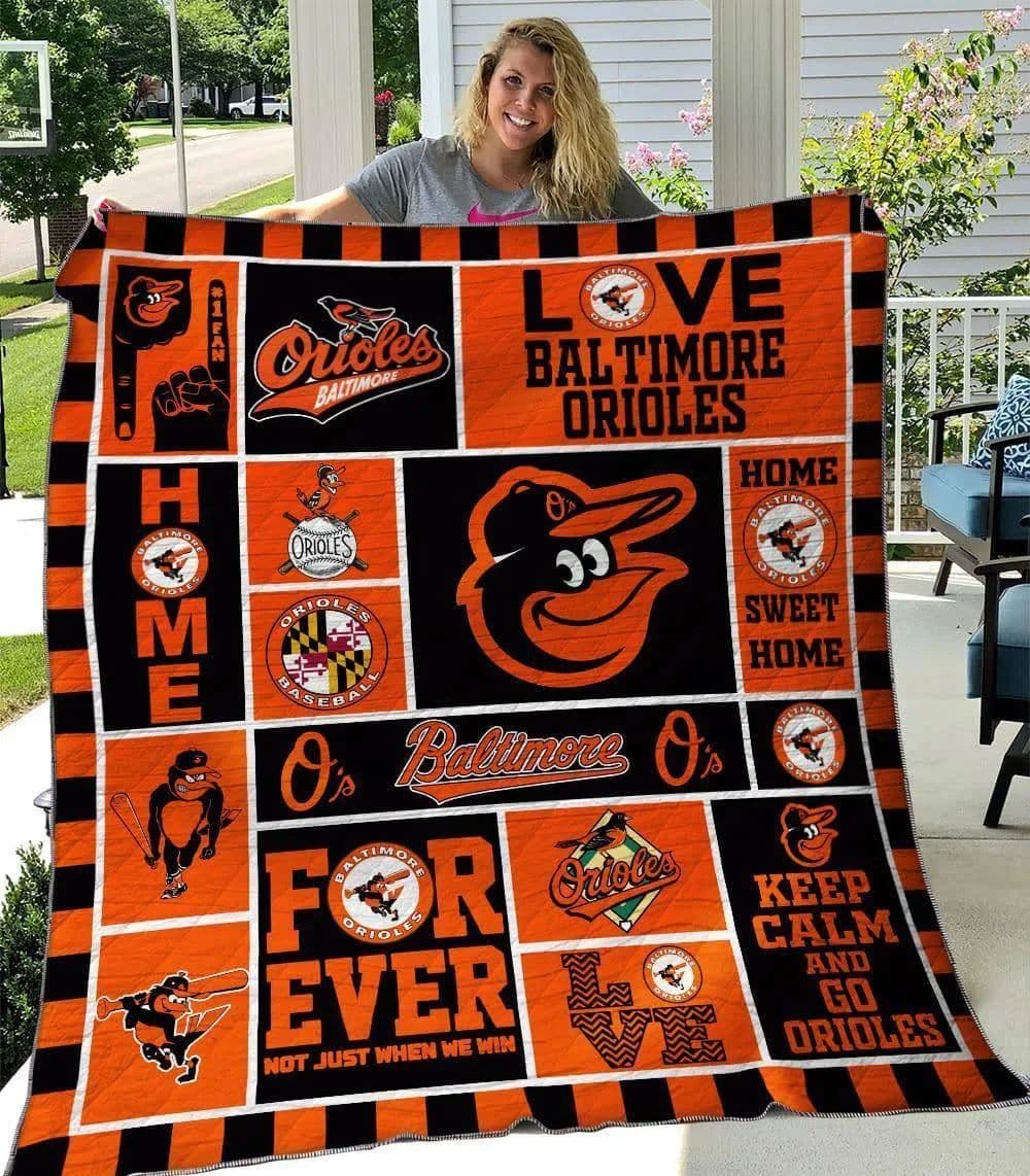 Baltimore Orioles Blanket 1 Baltimore Orioles Blanket