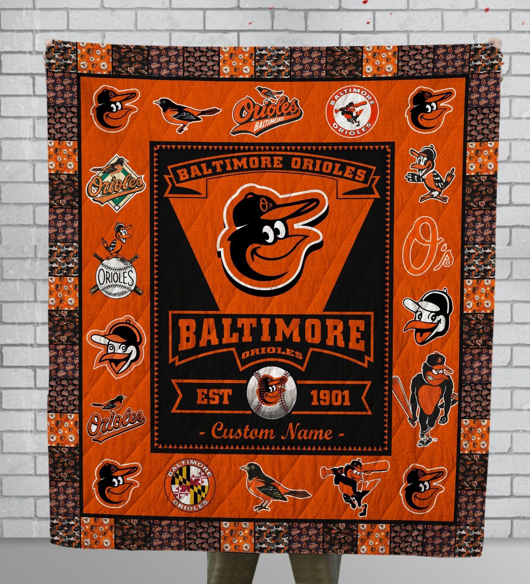 Baltimore Orioles 1 Blanket 1 Baltimore Orioles 1 Blanket