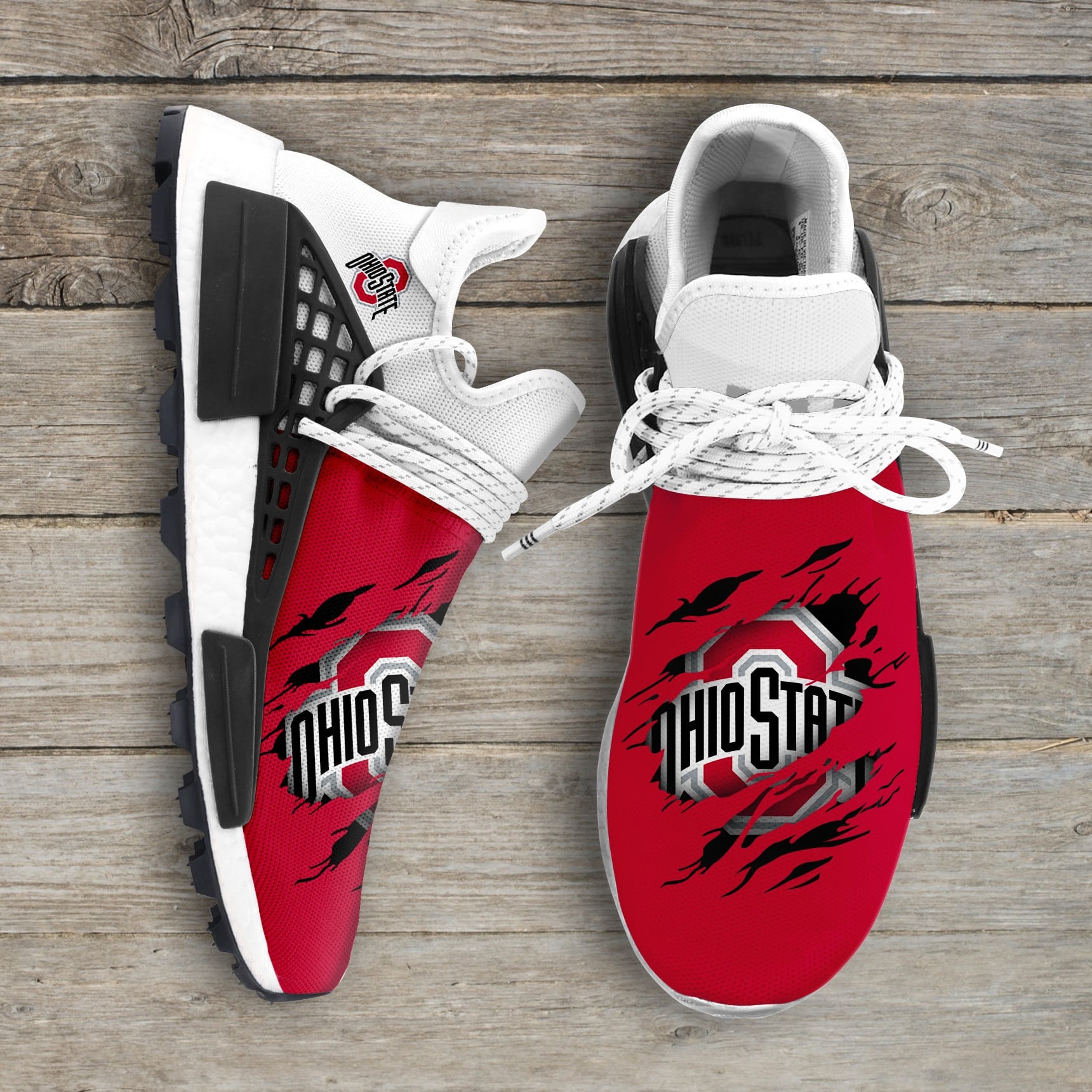 Ohio State Buckeyes NMD Shoes 1 Ohio State Buckeyes NMD Shoes