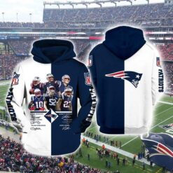 New England Patriots1 Hoodie Zip Hoodie 3D