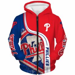 Philadelphia Phillies Hoodie Zip Hoodie 3D