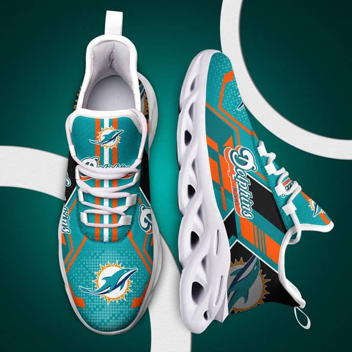 Miami Dolphins Max Soul Shoes 1 Miami Dolphins Max Soul Shoes