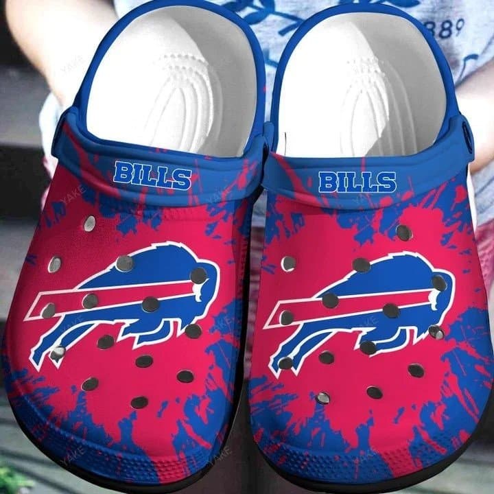 Buffalo Bills Lover Soft Clogs 1 Buffalo Bills Lover Soft Clogs