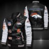 Denver Broncos 1a Leather Baseball Jacket