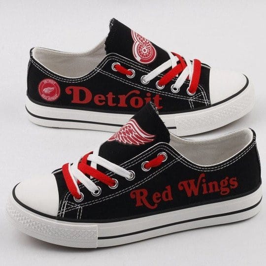 Detroit Red Wings 1 Low Top Shoes 1 Detroit Red Wings 1 Low Top Shoes
